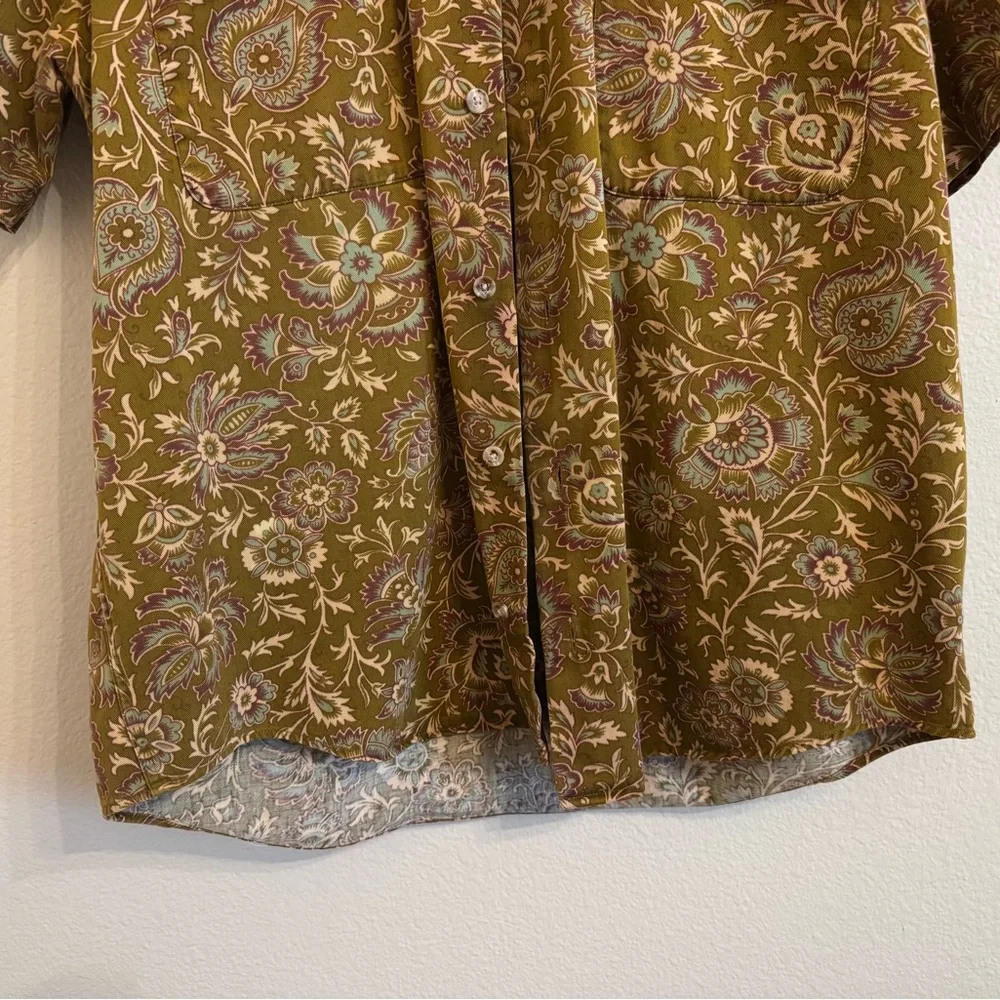 Vintage Banana Republic Printed Shirt M